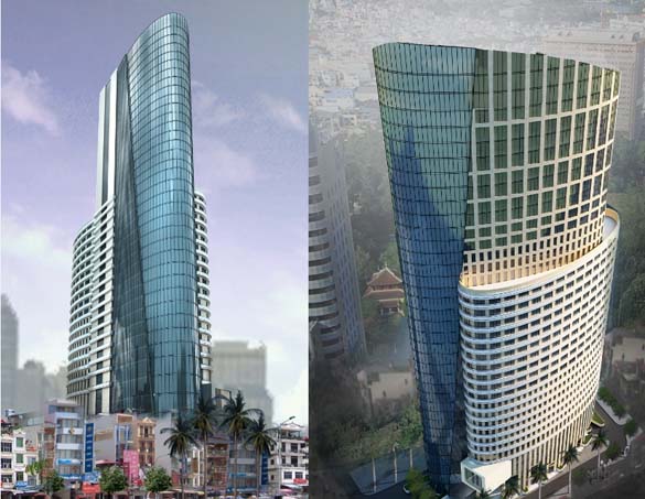 Tòa nhà hỗn hợp văn phòng chung cư cao cấp Sông Đà Hà Đông